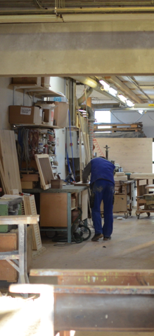 Professionelle Lohnfertigung aus Holz durch die Tischlerei Held in Heimschuh